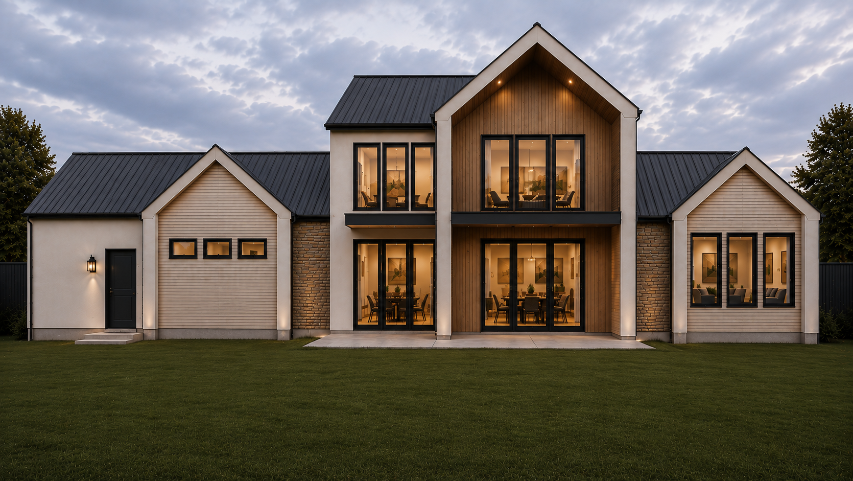 The Freya rear exterior — concept visualization