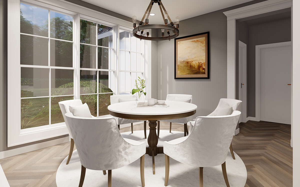 Dining room concept rendering